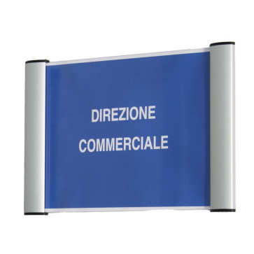 PORTA TARGA APPENDIBILE WALL SIGN A5 - 15 x 21 cm