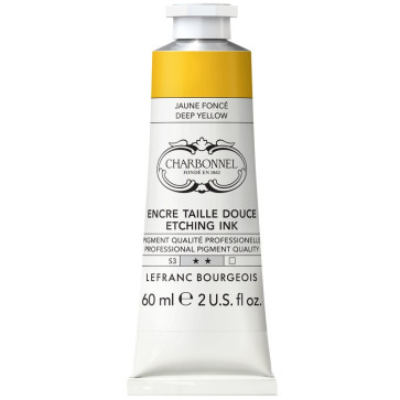 CHARBONNEL ENCRE TAILLE DOUCE DEEP YELLOW 60 ml S3
