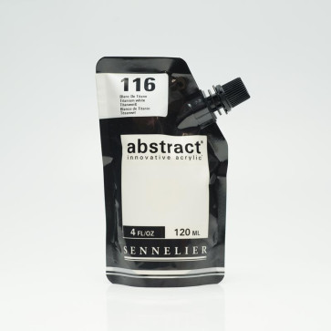 ACRILICO SENNELIER ABSTRACT 120 ml 116 TITANIUM WHITE