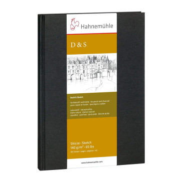 SKETCH PAD HAHNEMUHLE A3 DRAFT & SKETCH 80 FOGLI 140 g/m²