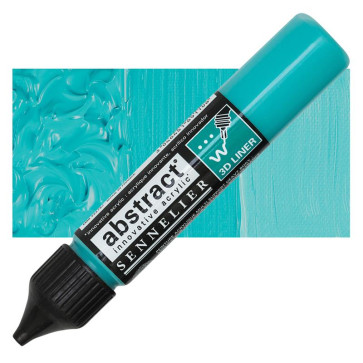 ACRILICO SENNELIER ABSTRACT 3D LINER 341 TURQUOISE