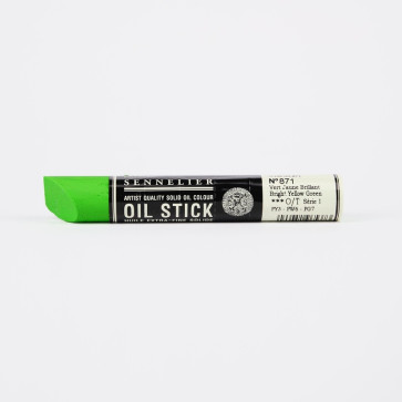 OIL STICK MOYEN 38ML VERT JAUNE BRILLANT S1 N. 871