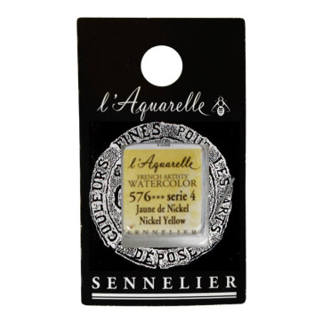 ACQUERELLO SENNELIER ½ GOD 576 S4 NICKEL YELLOW