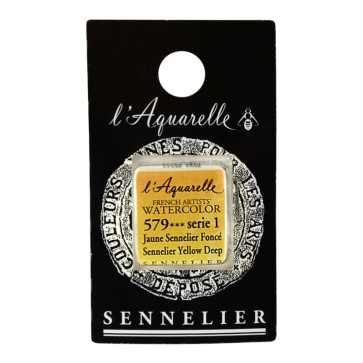 ACQUERELLO SENNELIER ½ GOD 579 S1 SENNELIER YELLOW DEEP