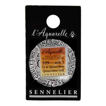 ACQUERELLO SENNELIER ½ GOD 599 S3 QUINACRIDONE GOLD