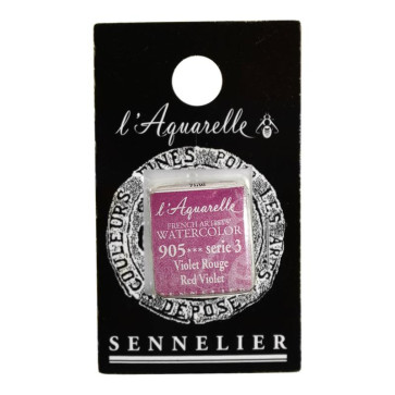 ACQUERELLO SENNELIER ½ GOD 905 S3 RED VIOLET