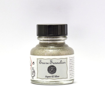 INCHIOSTRO SENNELIER 30 ml - N. 02 SILVER