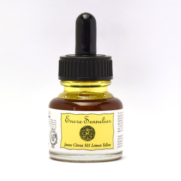 INCHIOSTRO SENNELIER 30 ml - N. 501 LEMON YELLOW