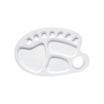 TAVOLOZZA OVALE IN PLASTICA 22x34 cm 10 INCAVI