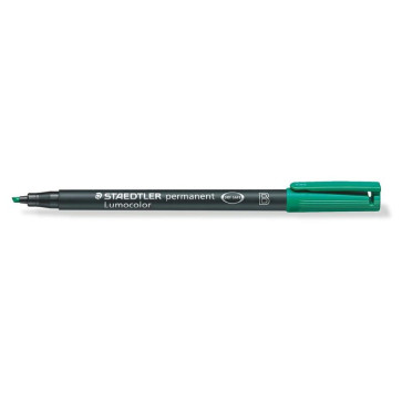 PENNARELLO STAEDTLER LUMOCOLOR PERMANENT 1.0-2.5mm VERDE B