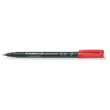 PENNARELLO STAEDTLER LUMOCOLOR PERMANENT 0.6mm ROSSO F