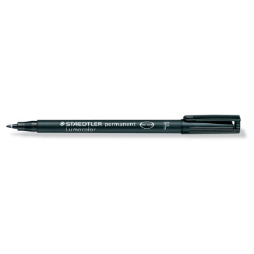 PENNARELLO STAEDTLER LUMOCOLOR PERMANENT 0.6 mm NERO F