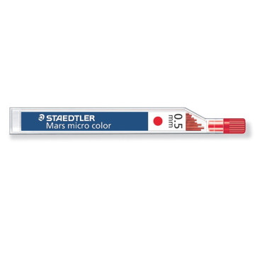 MICROMINE STAEDTLER MARS MICRO COLOR 0.5mm COLORE ROSSO