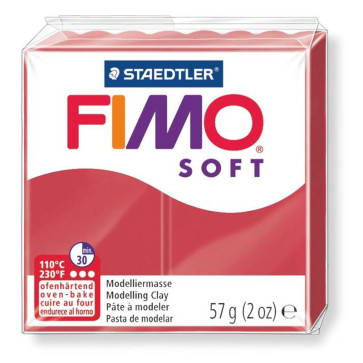 FIMO® SOFT 57g N. 26 ROSSO CILIEGIA