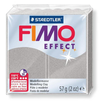 FIMO® SOFT EFFECT 57g N. 81 ARGENTO METALLIZZATO