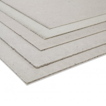 FOGLIO CARTONE GRIGIO PRESSATO 50,5X71 cm SPESSORE 1.8 mm CIRCA