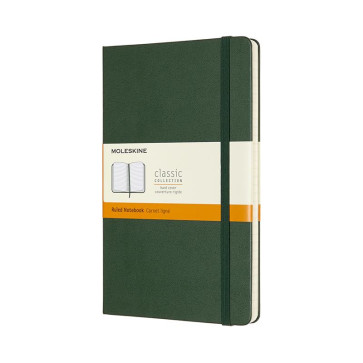MOLESKINE TACCUINO LARGE RIGHE RIGIDO 13X21 cm VERDE MIRTO