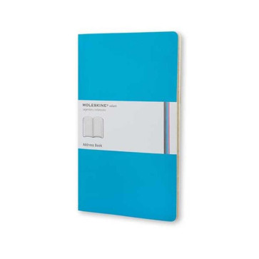 MOLESKINE RUBRICA VOLANT XSMALL 6.5X10.5 cm TURCHESE