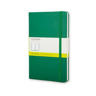 MOLESKINE TACCUINO POCKET PAGINE BIANCHE RIGIDO 9X14 cm VERDE