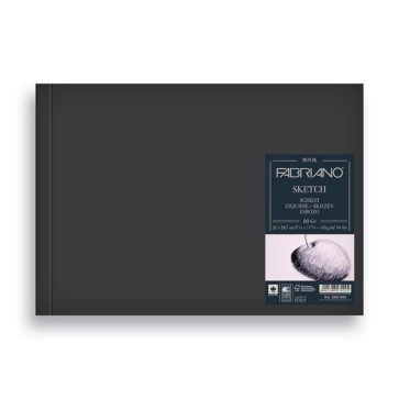 BLOCCO SKETCH BOOK 15X21 80 FOGLI 110 g/m² RILEGATI A LIBRO LC