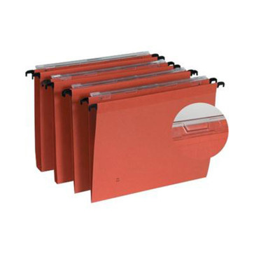 CARTELLE SOSPESE PER CASSETTO INT. cm 39 FONDO V CONF 25 PZ.