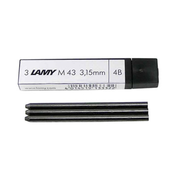 MINE 3.15mm 4B PER PORTAMINA LAMY SCRIBBLE CONFEZIONE 3 MINE