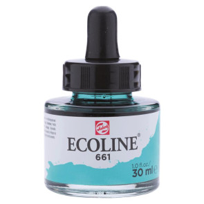 TALENS ECOLINE 30 ml N. 661 TURQUOISE GREEN