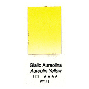 ACQUERELLO FORESTO ½ GODET SERIE 4 H28 GIALLO AUREOLINA