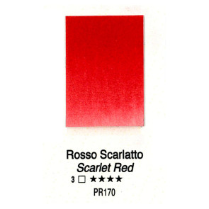 ACQUERELLO FORESTO ½ GODET SERIE 3 H30 ROSSO SCARLATTO