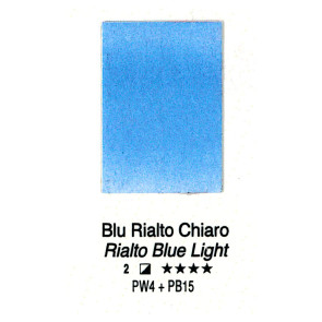 ACQUERELLO FORESTO ½ GODET SERIE 2 H31 BLU RIALTO CHIARO