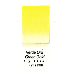 ACQUERELLO FORESTO ½ GODET SERIE 2 H34 VERDE ORO