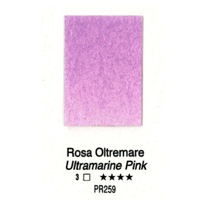 ACQUERELLO FORESTO ½ GODET SERIE 3 H40 ROSA OLTREMARE