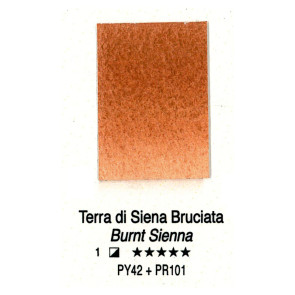 ACQUERELLO FORESTO ½ GODET SERIE 1 H45 TERRA DI SIENA BRUCIATA