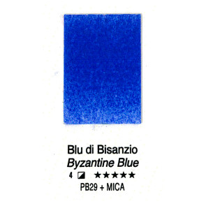 ACQUERELLO FORESTO ½ GODET SERIE 4 H52 BLU DI BISANZIO