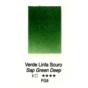 ACQUERELLO FORESTO ½ GODET SERIE 3 H61 VERDE LINFA SCURO