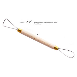 MIRETTA MANICO IN LEGNO 20 cm N. 8