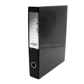 REGISTRATORE KINGBOX DORSO 5 cm FORMATO 23x33 cm NERO REGISTRATORE KINGBOX DORSO 5 cm FORMATO 23x33 cm NERO
