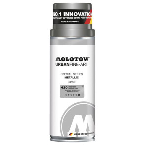 MOLOTOW URBAN FINE-ART 400 ml 420 METALLIC SILVER