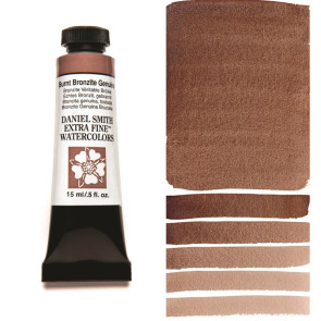 ACQUERELLO DANIEL SMITH 15ml S3 BURNT BRONZITE GENUINE