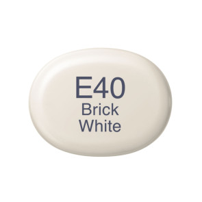 PENNARELLO COPIC SKETCH E40 BRICK WHITE