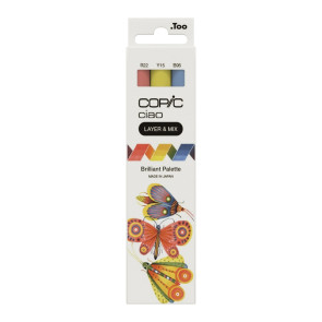 COPIC CIAO SET 3 PENNARELLI LAYER & MIX BRILLIAN