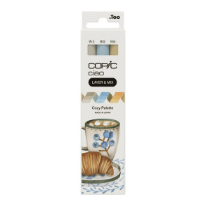 COPIC CIAO SET 3 PENNARELLI LAYER & MIX COZY