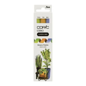 COPIC CIAO SET 3 PENNARELLI LAYER & MIX BOTANIC