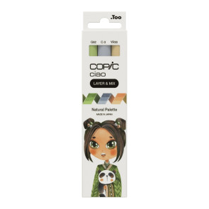 COPIC CIAO SET 3 PENNARELLI LAYER & MIX NATURAL