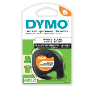 NASTRO DYMO LETRATAG 12mm X 4m TERMOTRASFERIBILE