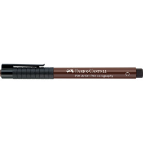FABER CASTELL PITT ARTIST PEN CALLIGRAPHY N. 175 DARK SEPIA