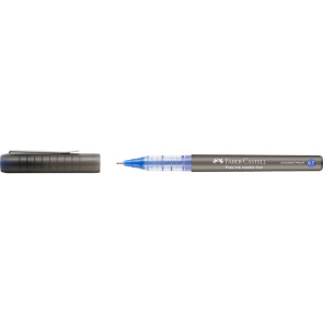 FABER CASTELL FREE INK NEEDLE ROLLER FINE 0.7 mm BLUE