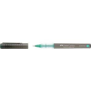 FABER CASTELL FREE INK NEEDLE ROLLER FINE 0.7 mm GREEN