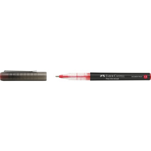 FABER CASTELL FREE INK ROLLER BROAD 1.5 mm RED
