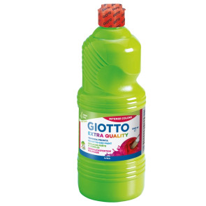 TEMPERA GIOTTO 1 LITRO COLORE 11 VERDE PRATO
